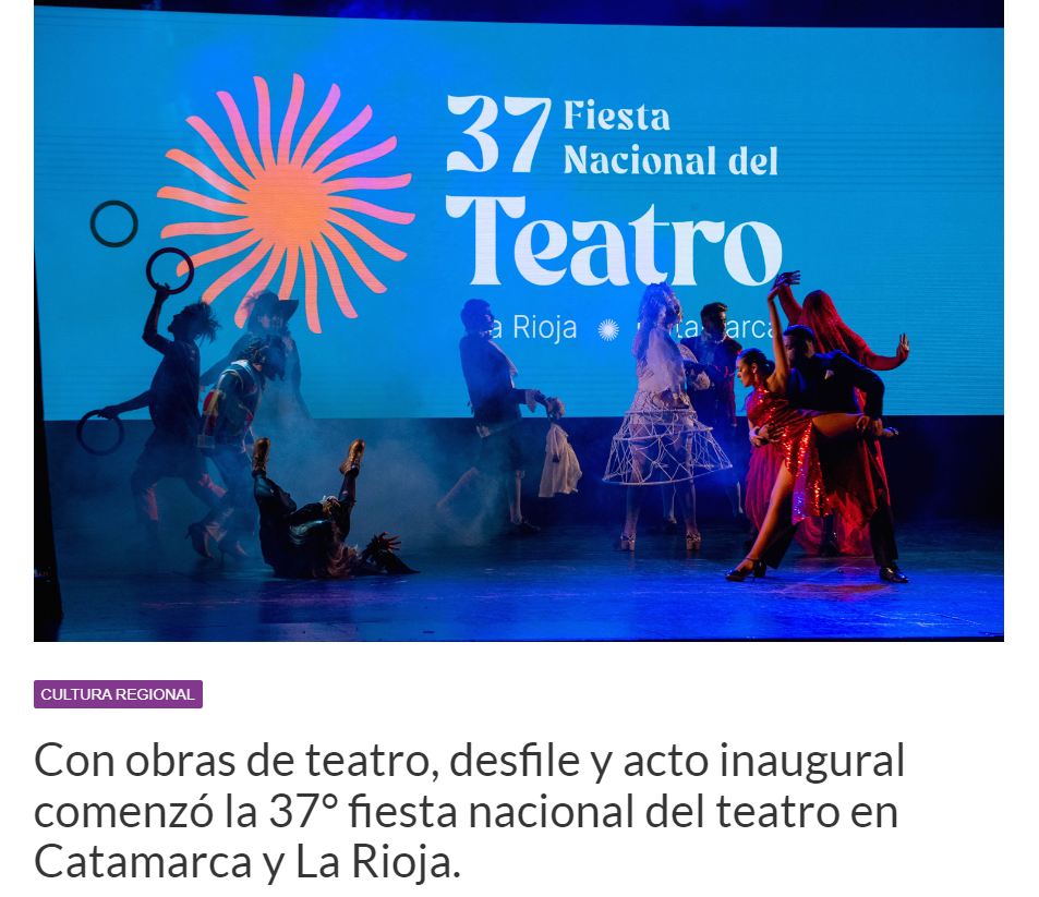 Con Obras De Teatro Desfile Y Acto Inaugural Comenz La Fiesta