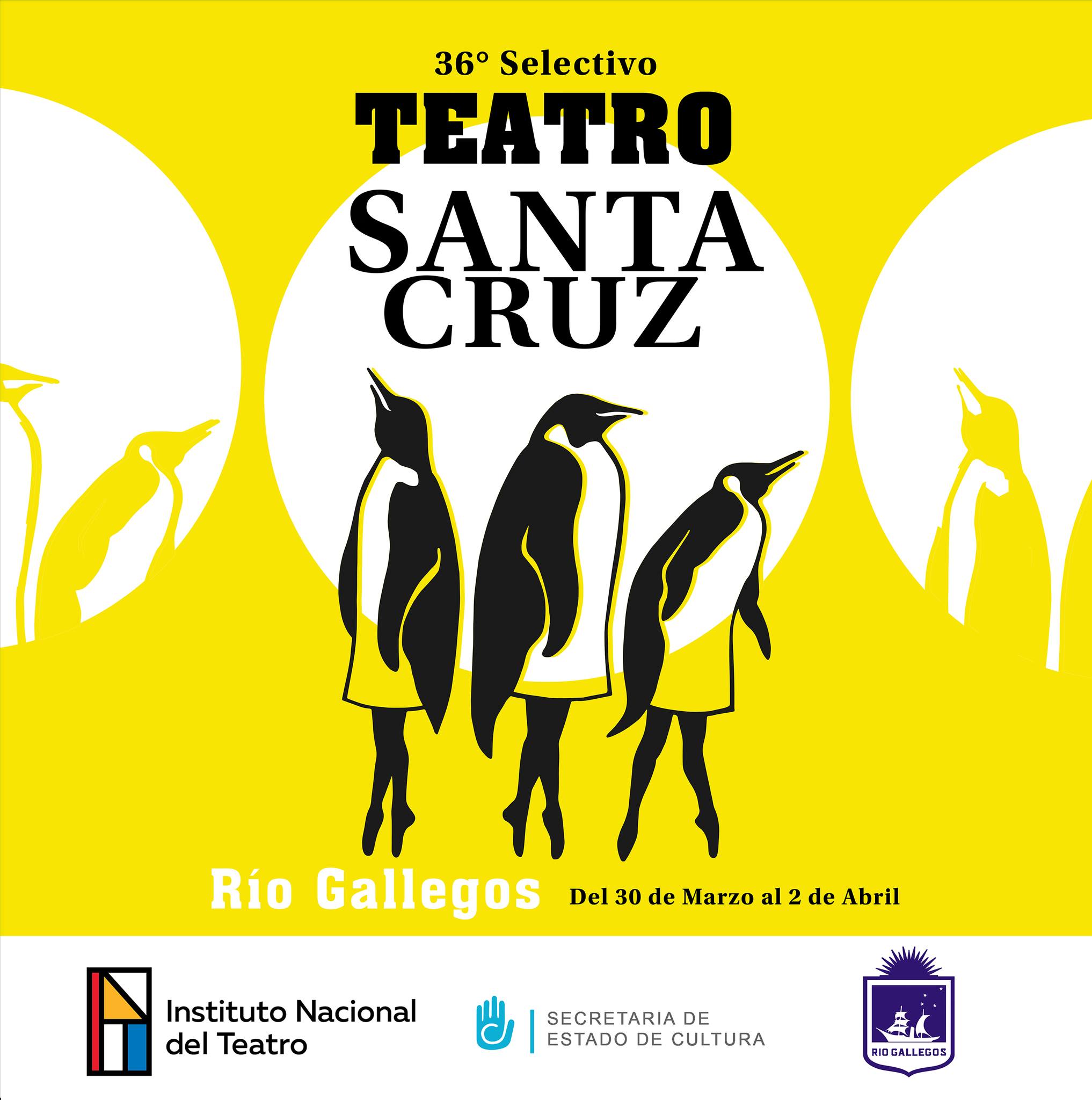 La próxima semana empieza la 36° Fiesta Provincial de Teatro Santa Cruz Instituto Nacional del