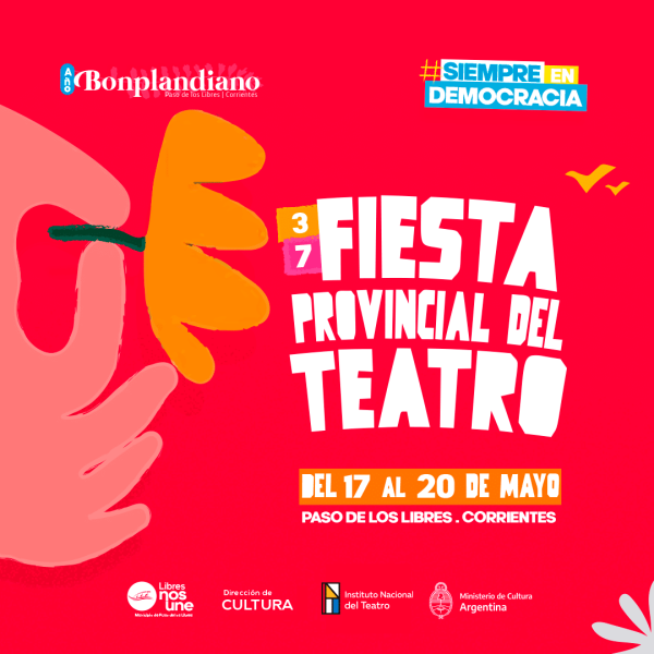Festival de teatro - paso de los libres logobien
